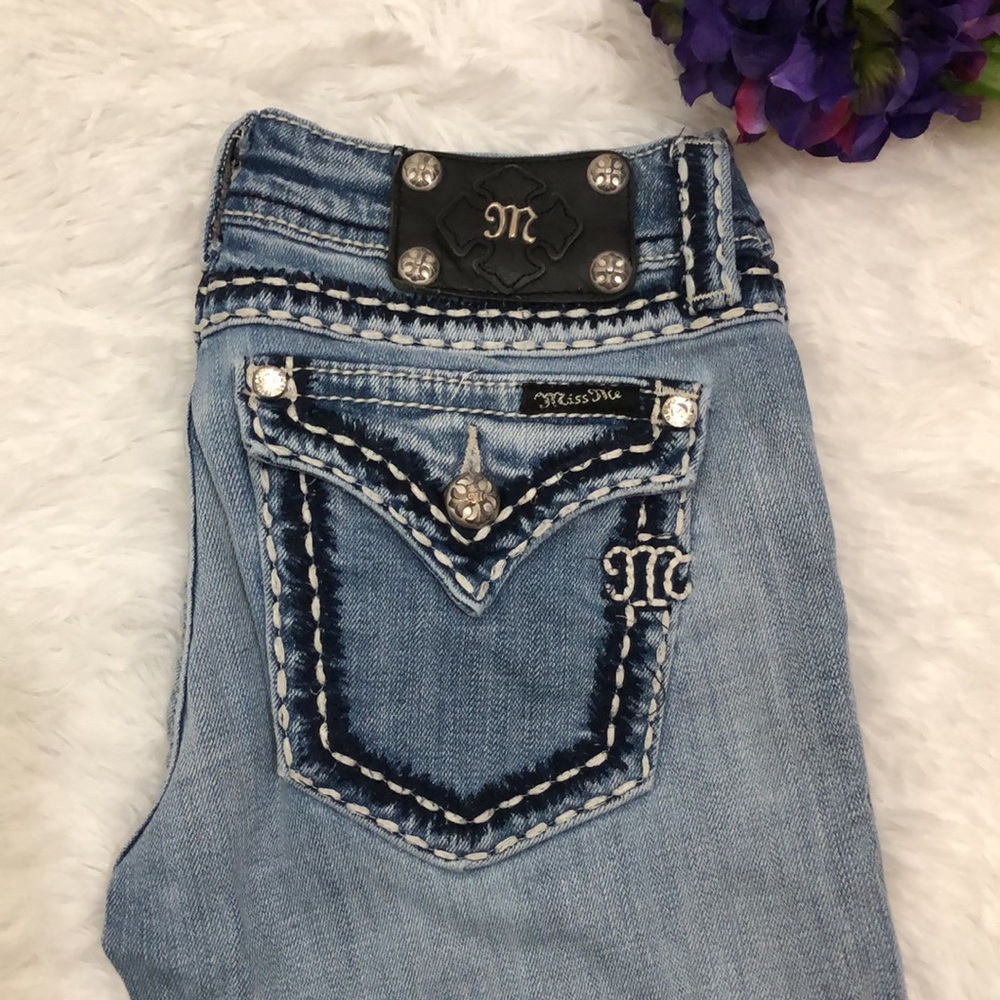 Miss me cropped jeans size 27
